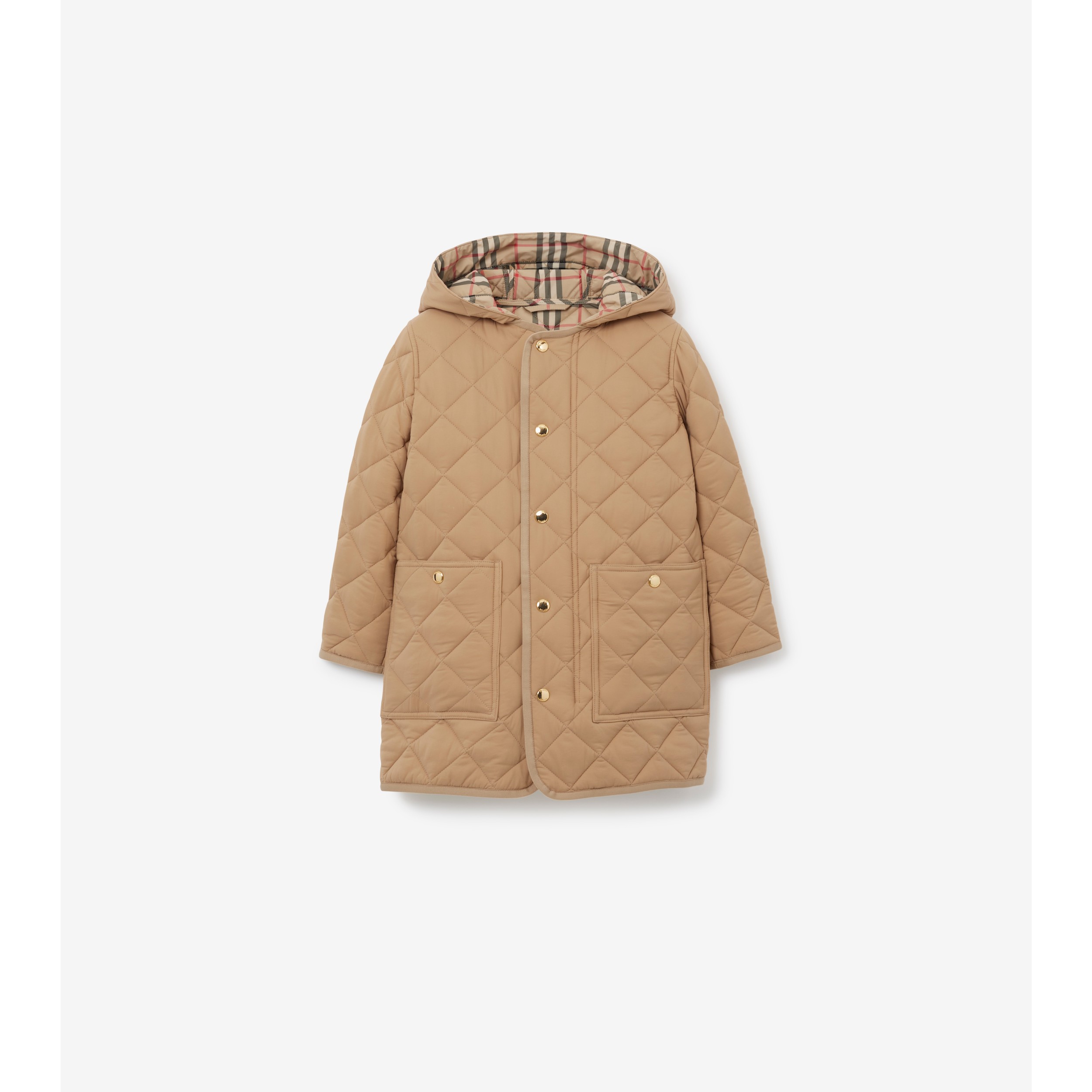 Burberry store hooded coat