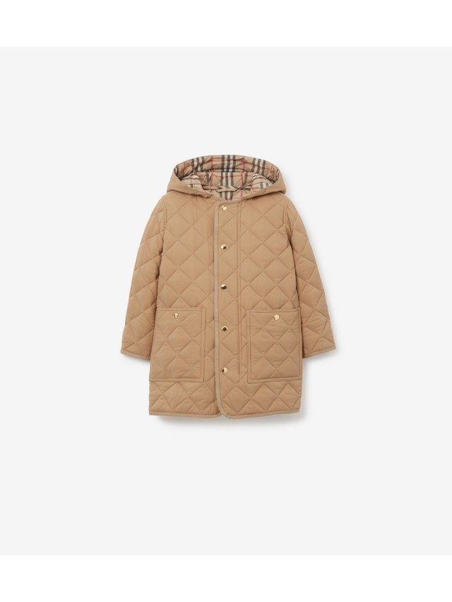 Girls store burberry jacket