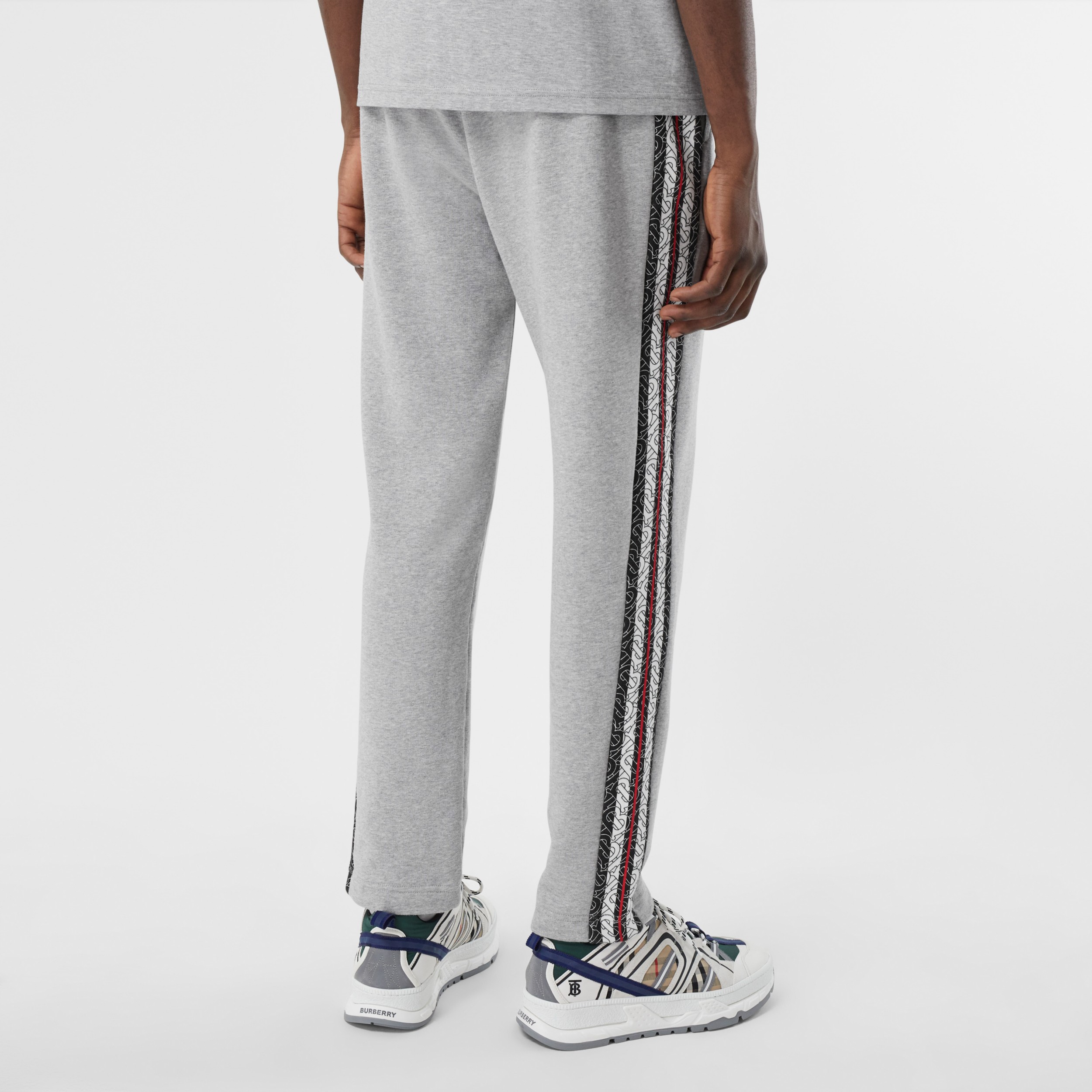 jogging pants with stripe on the side