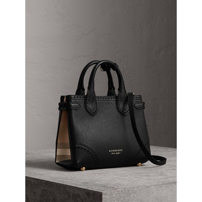 burberry tote black