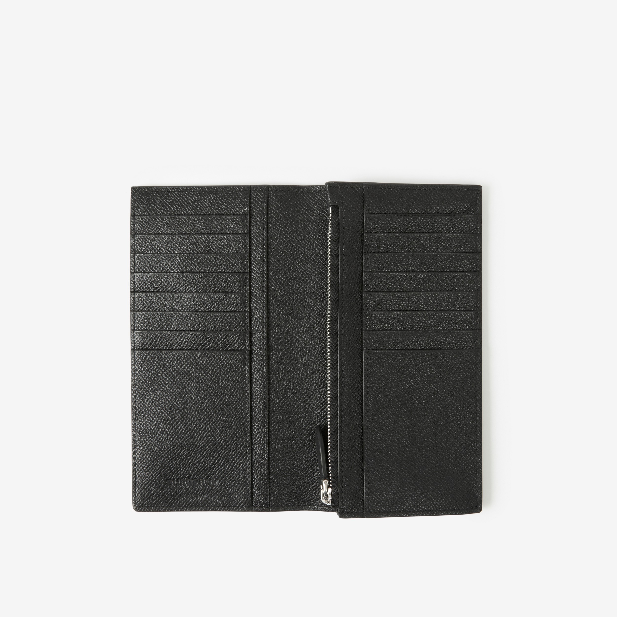 Grainy Leather TB Continental Wallet in Black - Men | Burberry® Official - 4