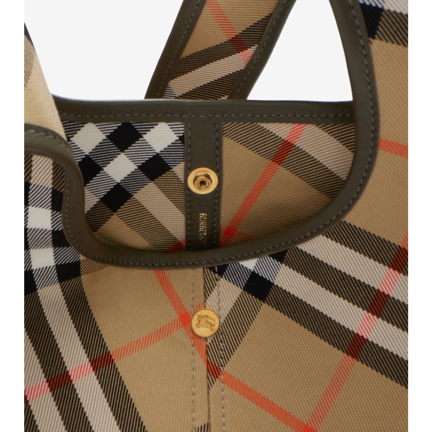 Small Check Shoulder Bag in Sand - Women | Burberry® Official