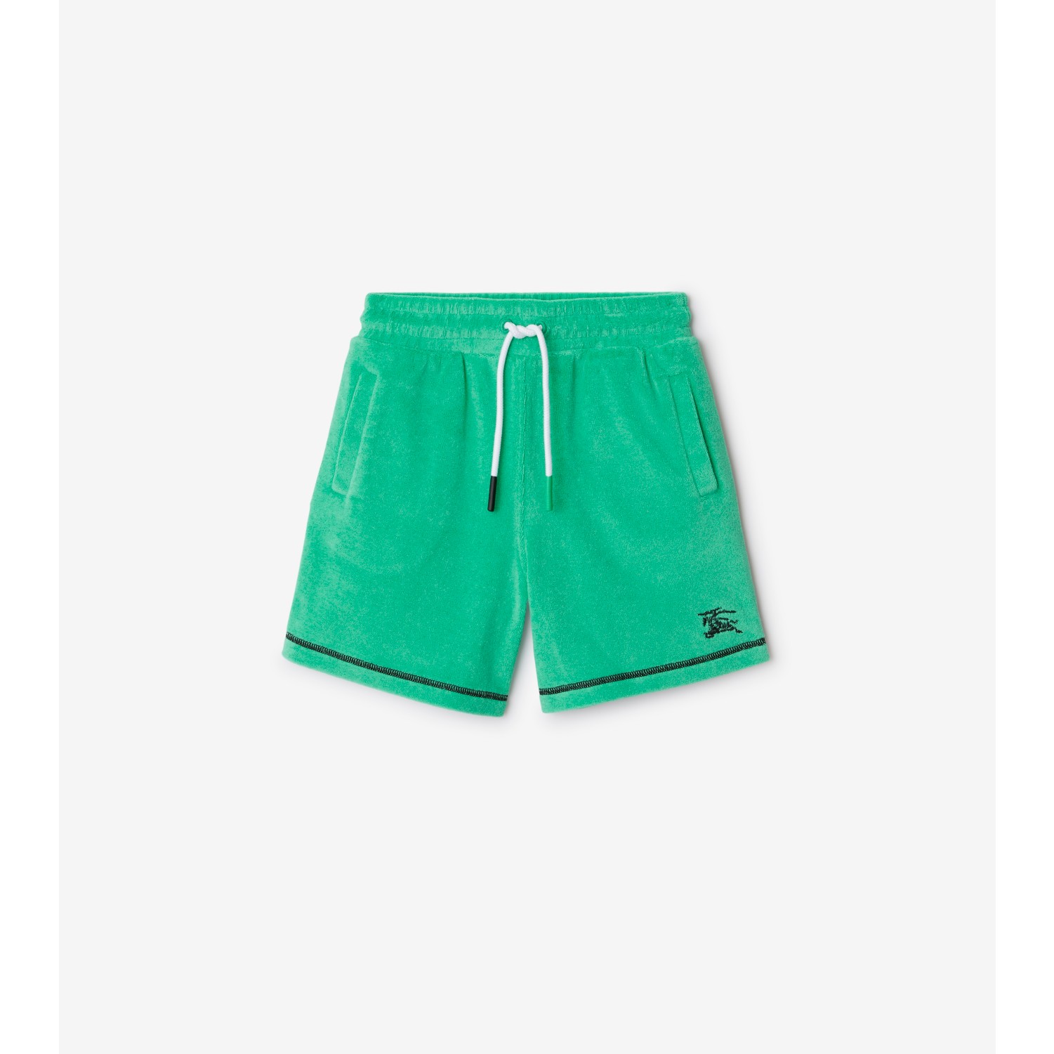 Cotton Blend Towelling Shorts