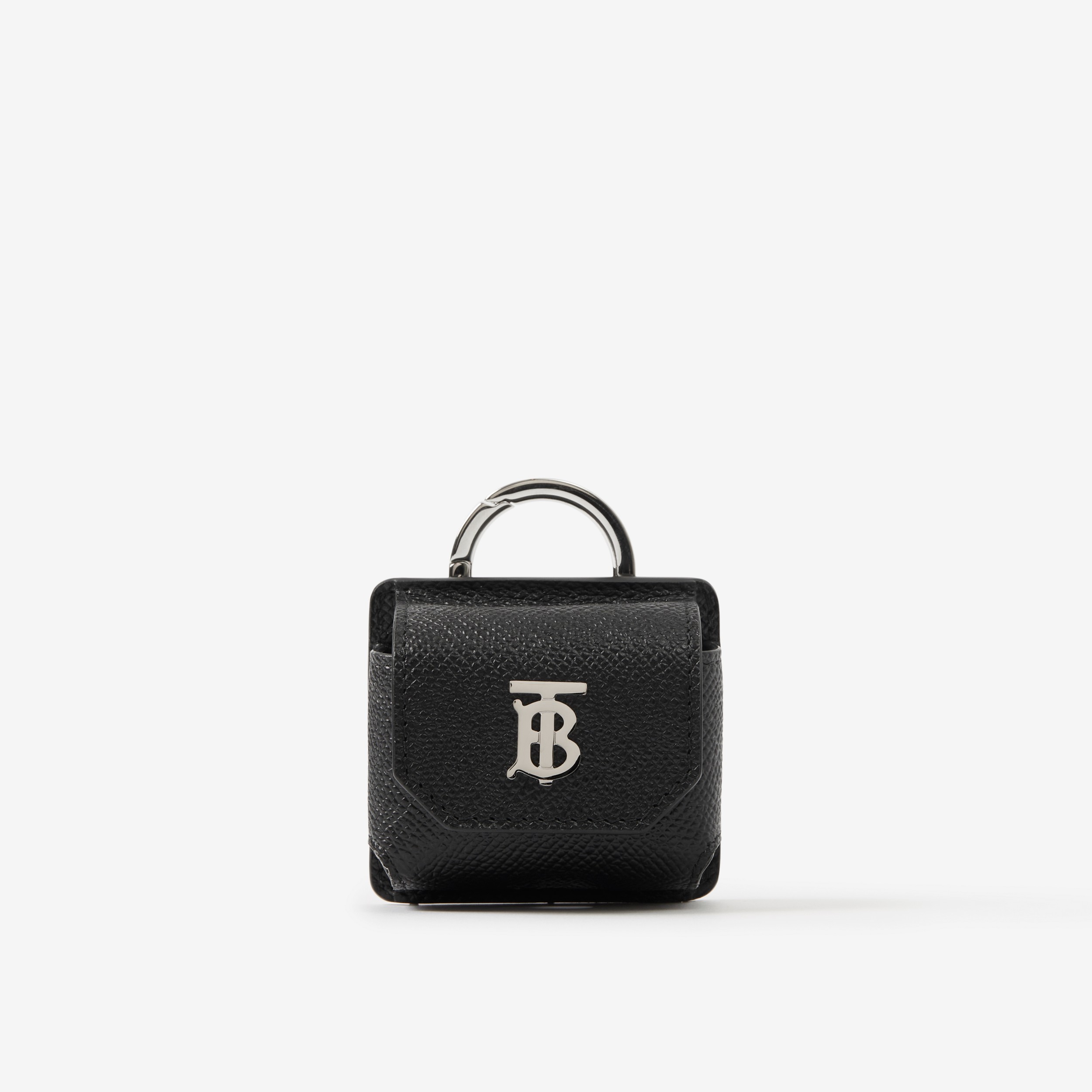 Leather AirPods Pro Case in Black | Burberry® Official - 1