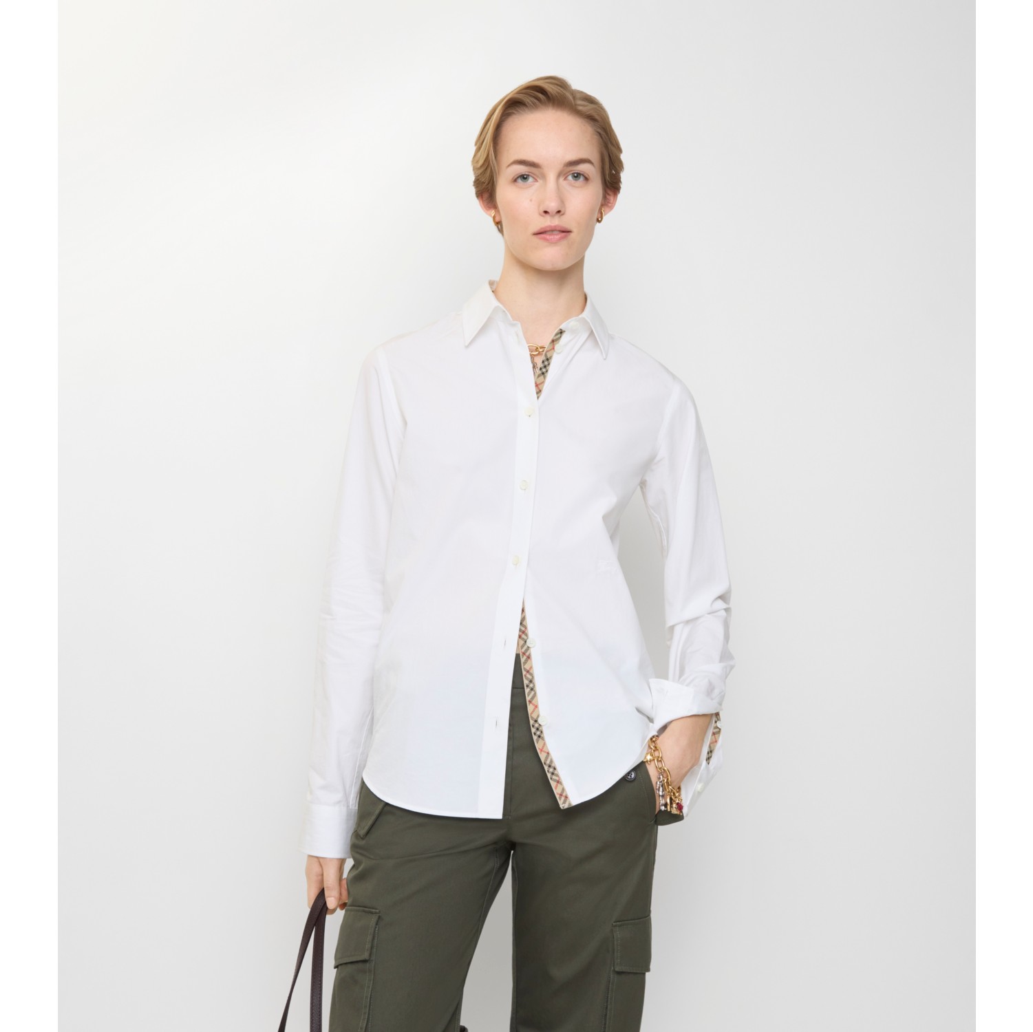 Regular Fit Cotton Poplin Formal Shirt