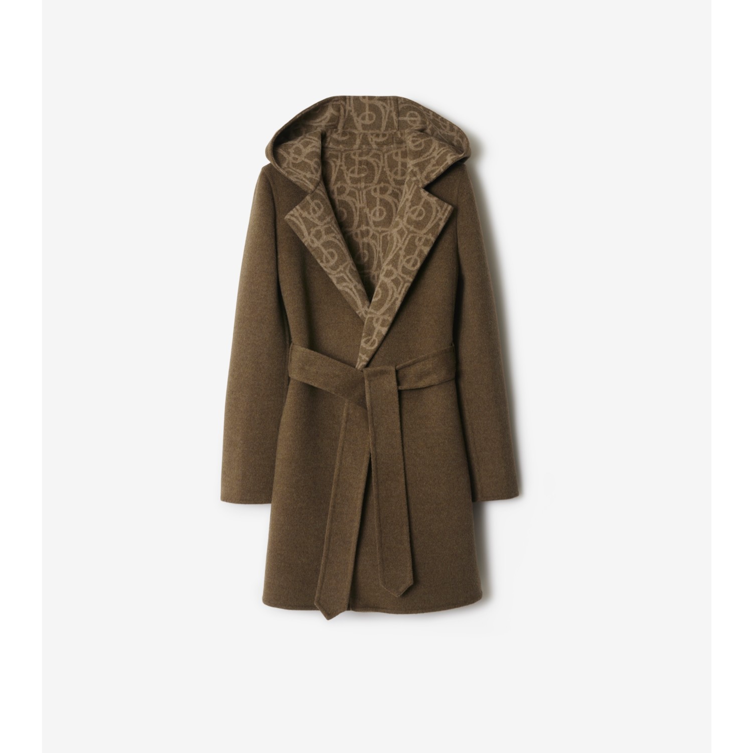 Wool Cashmere Wrap Coat