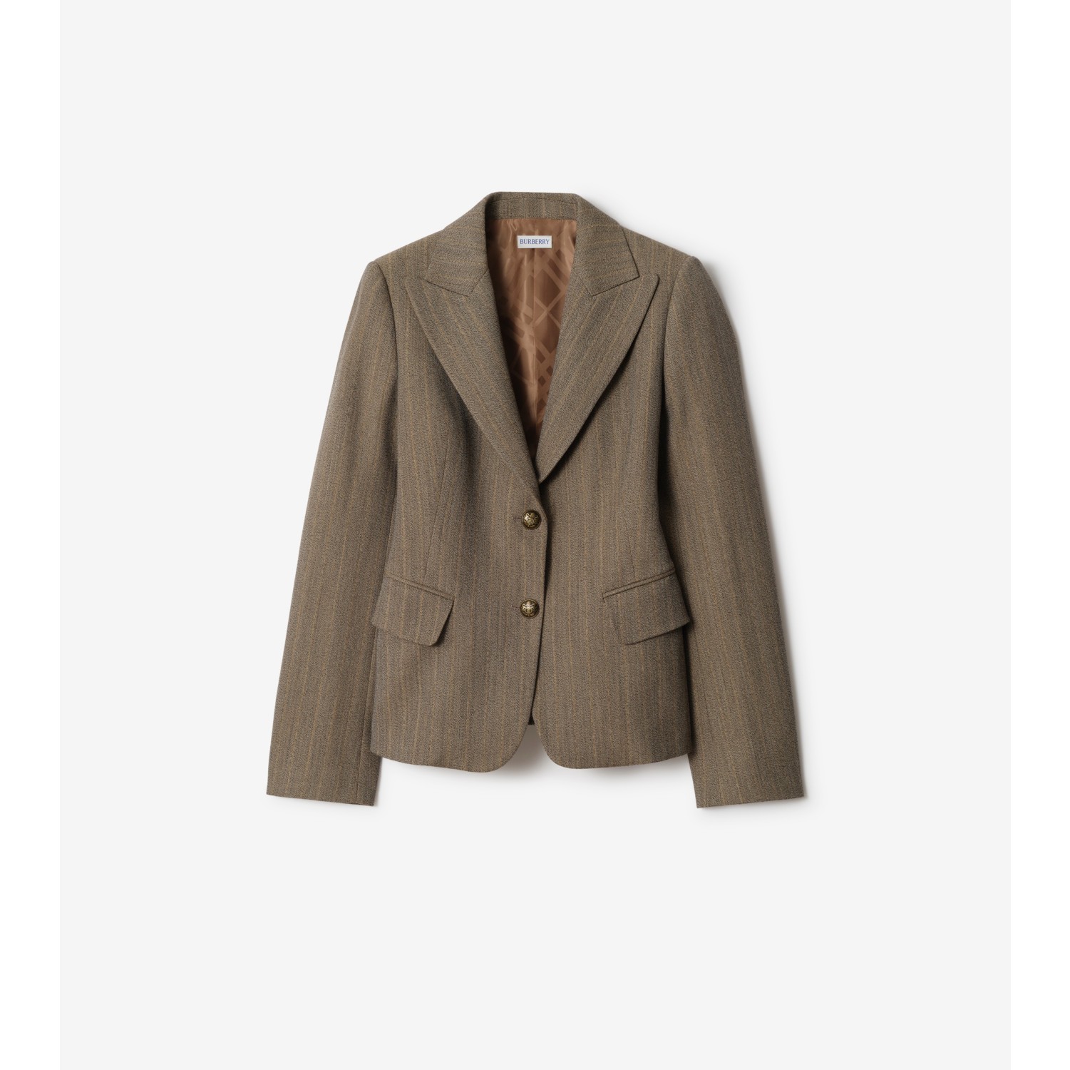 Mouliné Wool Tailored Jacket