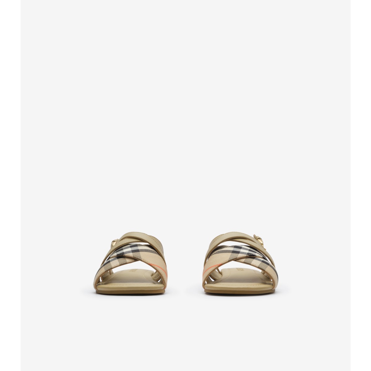  Check Sandals