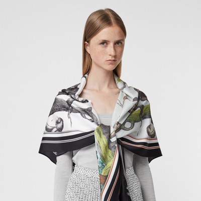 burberry monkey scarf