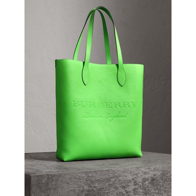 burberry tote bag green