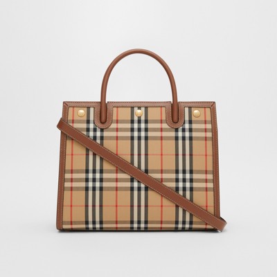 burberry medium title bag