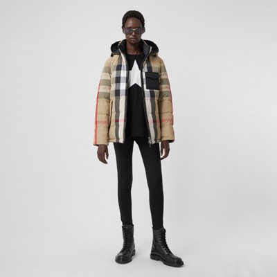 burberry puffer coat womens