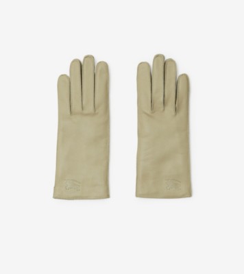 Burberry gloves store mens white