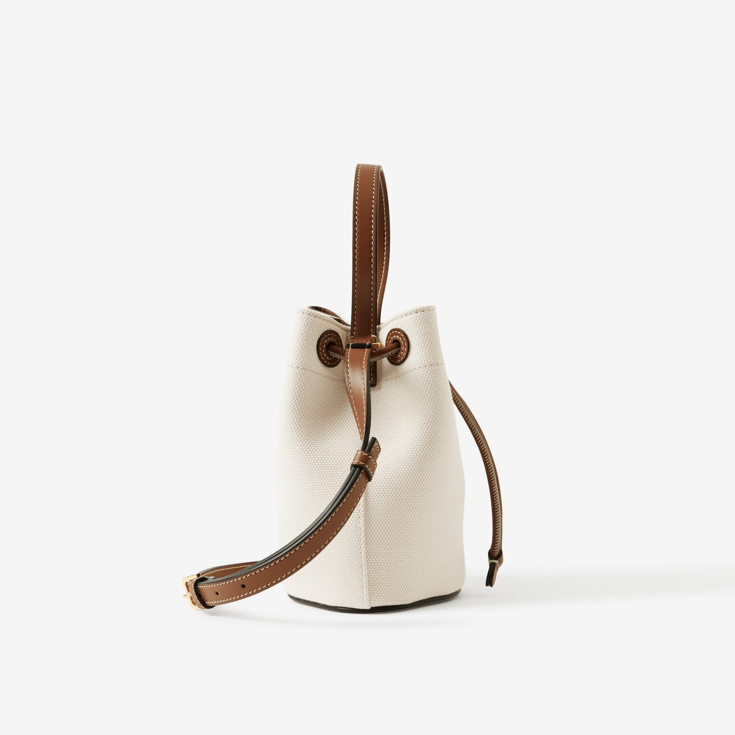 Mini TB Bucket Bag in Natural/malt Brown - Women | Burberry® Official - 2