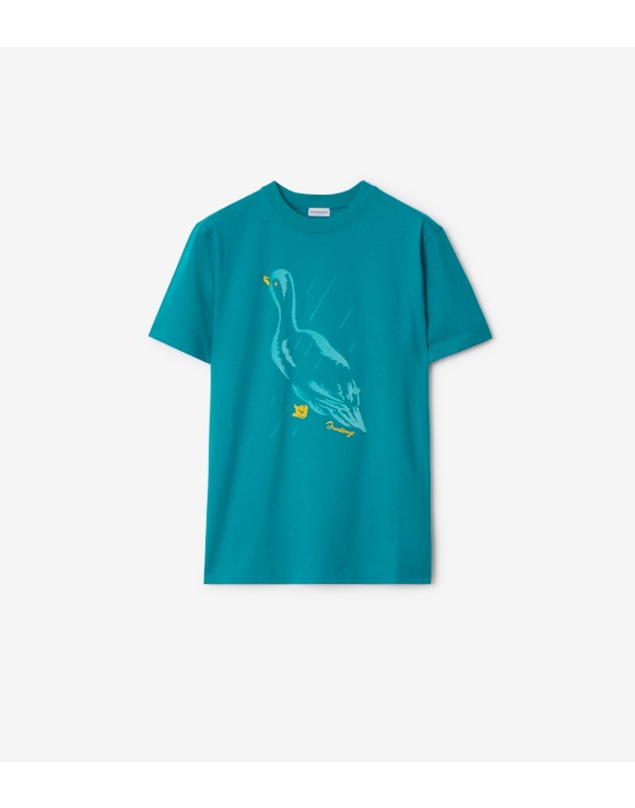 Camiseta en algodón con pato