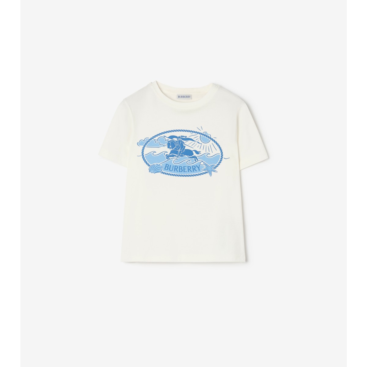  Printed Knight Stamp T-shirt