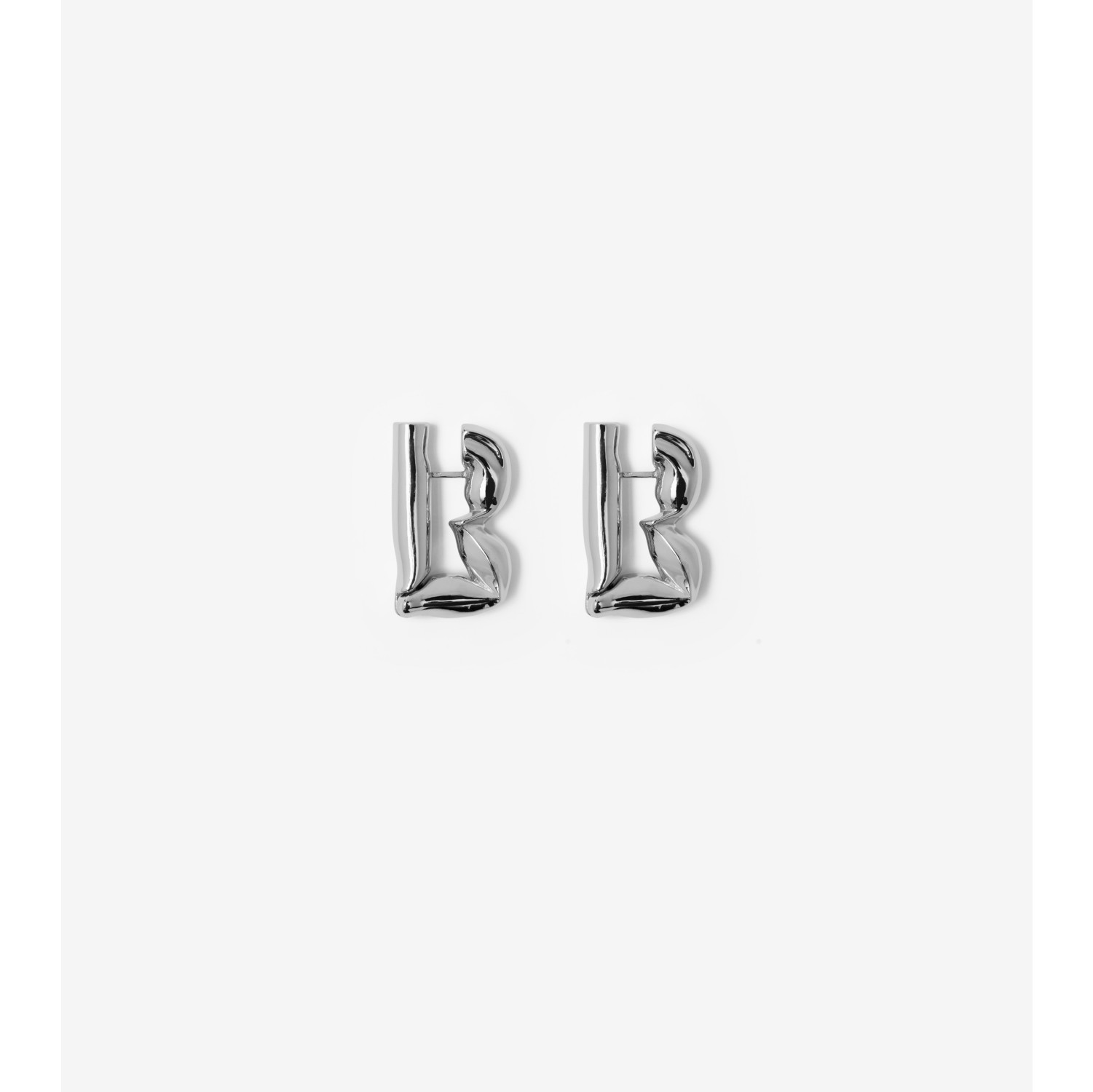 Packet Earrings in Silver - Women | Burberry® Official