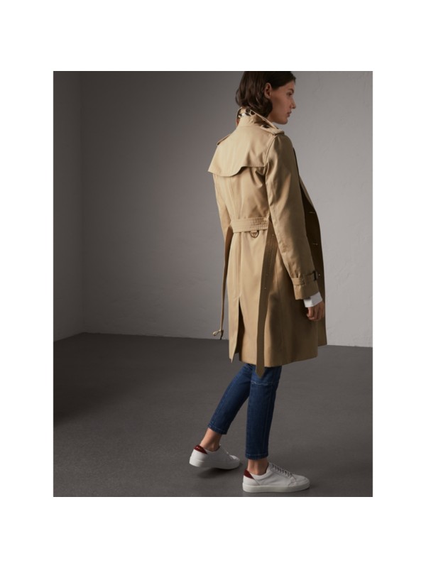 The Kensington – Long Trench Coat in Honey - Women | Burberry United States