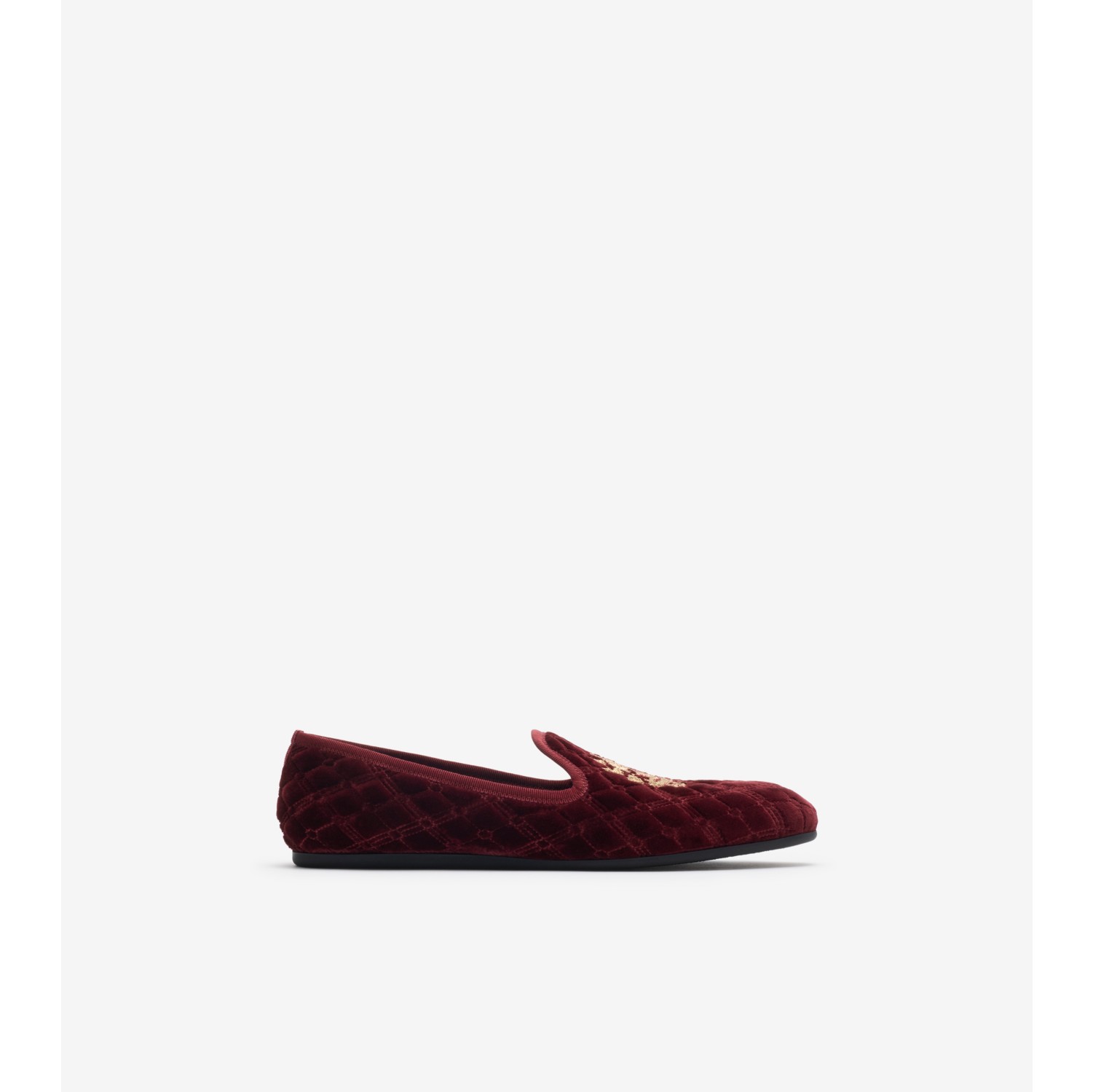 Quilted Velvet Estate Slippers​​