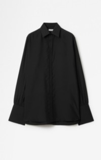 Silk Shirt in Black