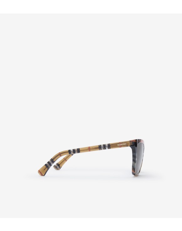 Check Square Sunglasses