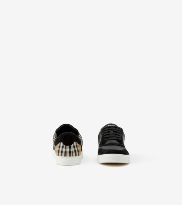 スニーカー Burberry Multicolor leather and suede sneakers Burberry Multicolor Suede And Leather Sneakers | italist