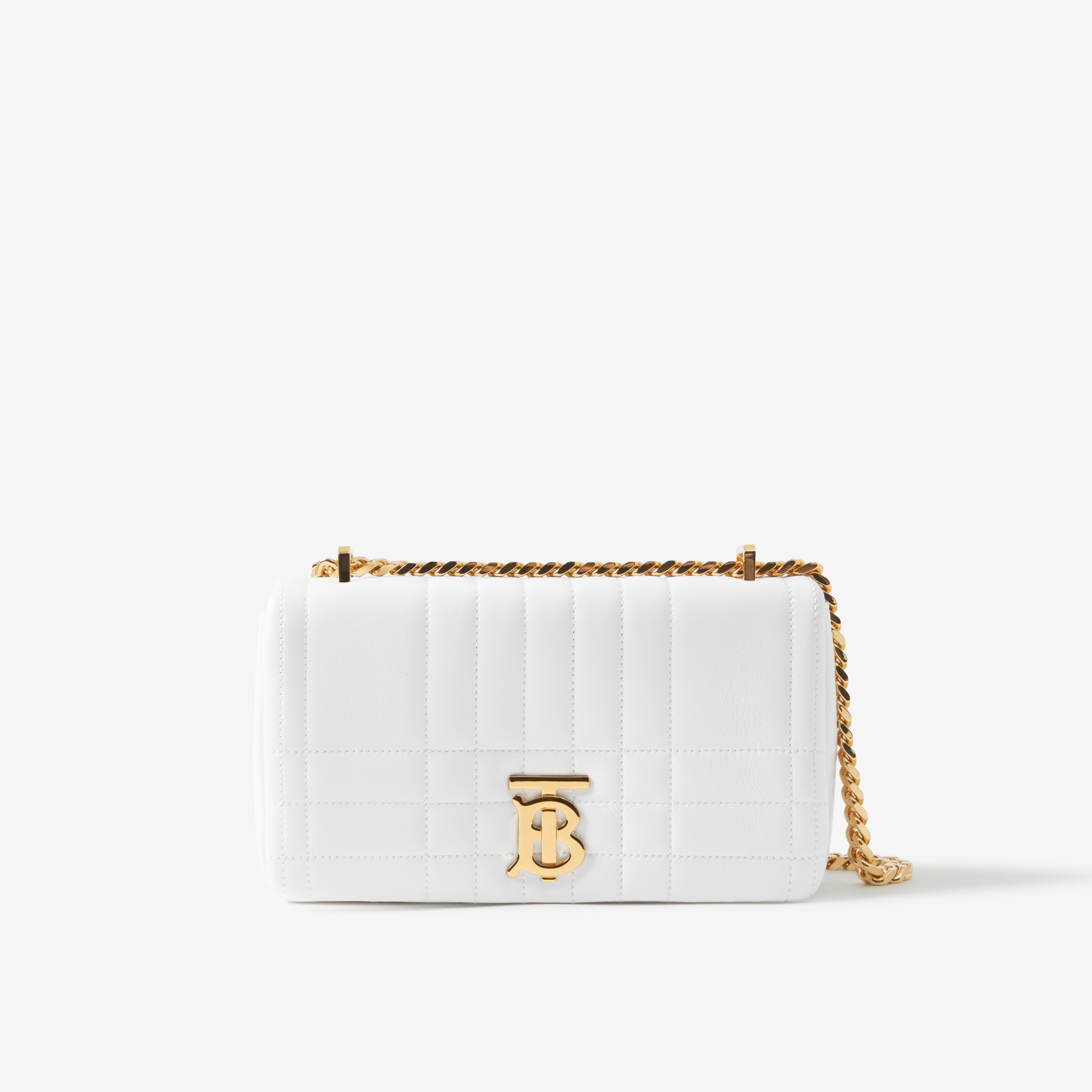 Small Lola Bag in Optic White - Women | Burberry® Official