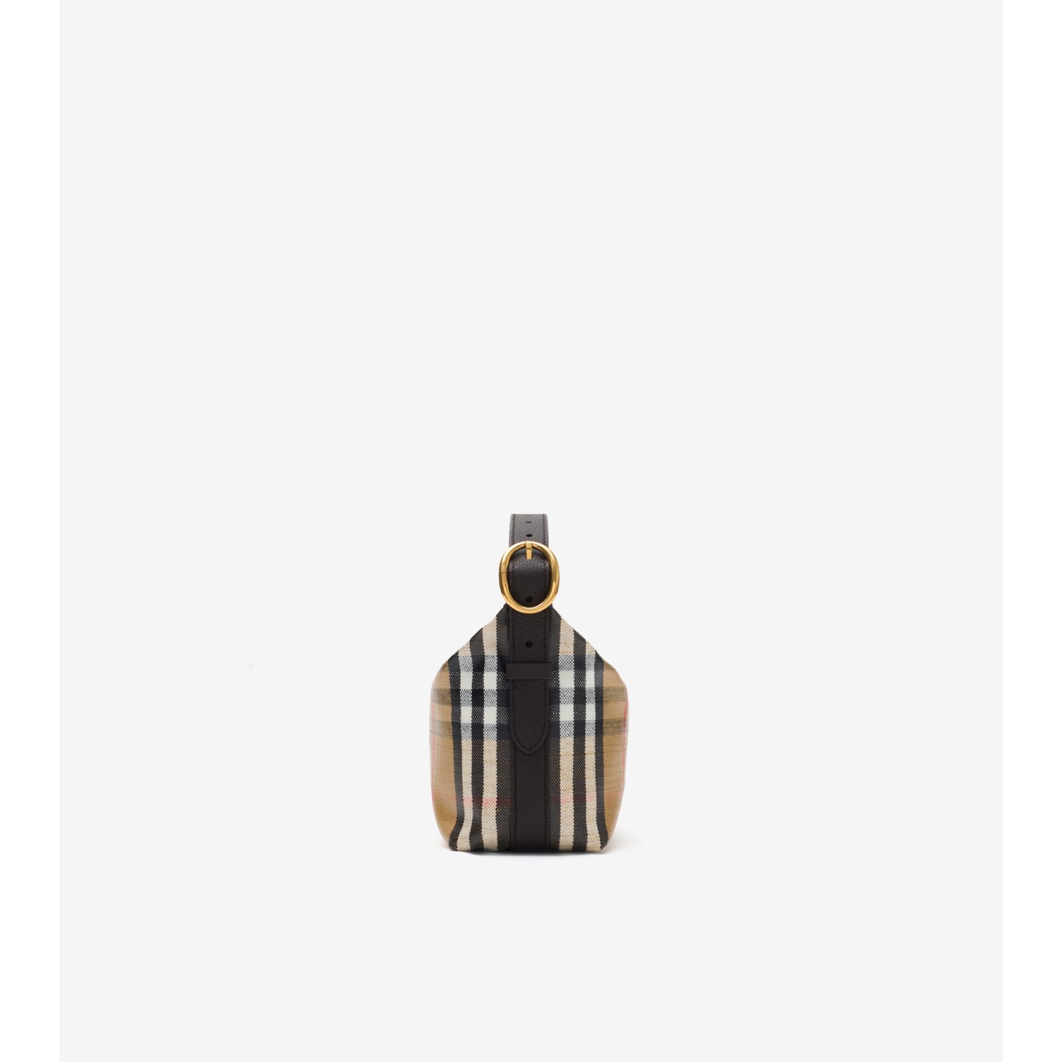 Mini Highlands Duffle Bag​ in Sand beige - Women | Burberry® Official