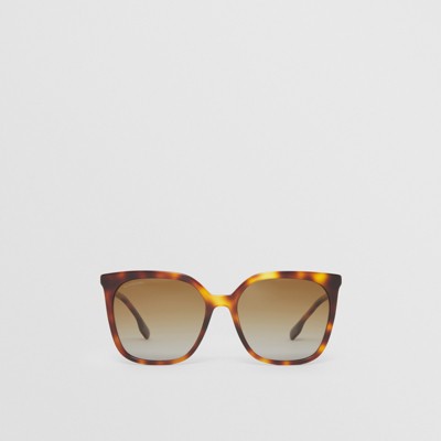 burberry oversized square frame sunglasses