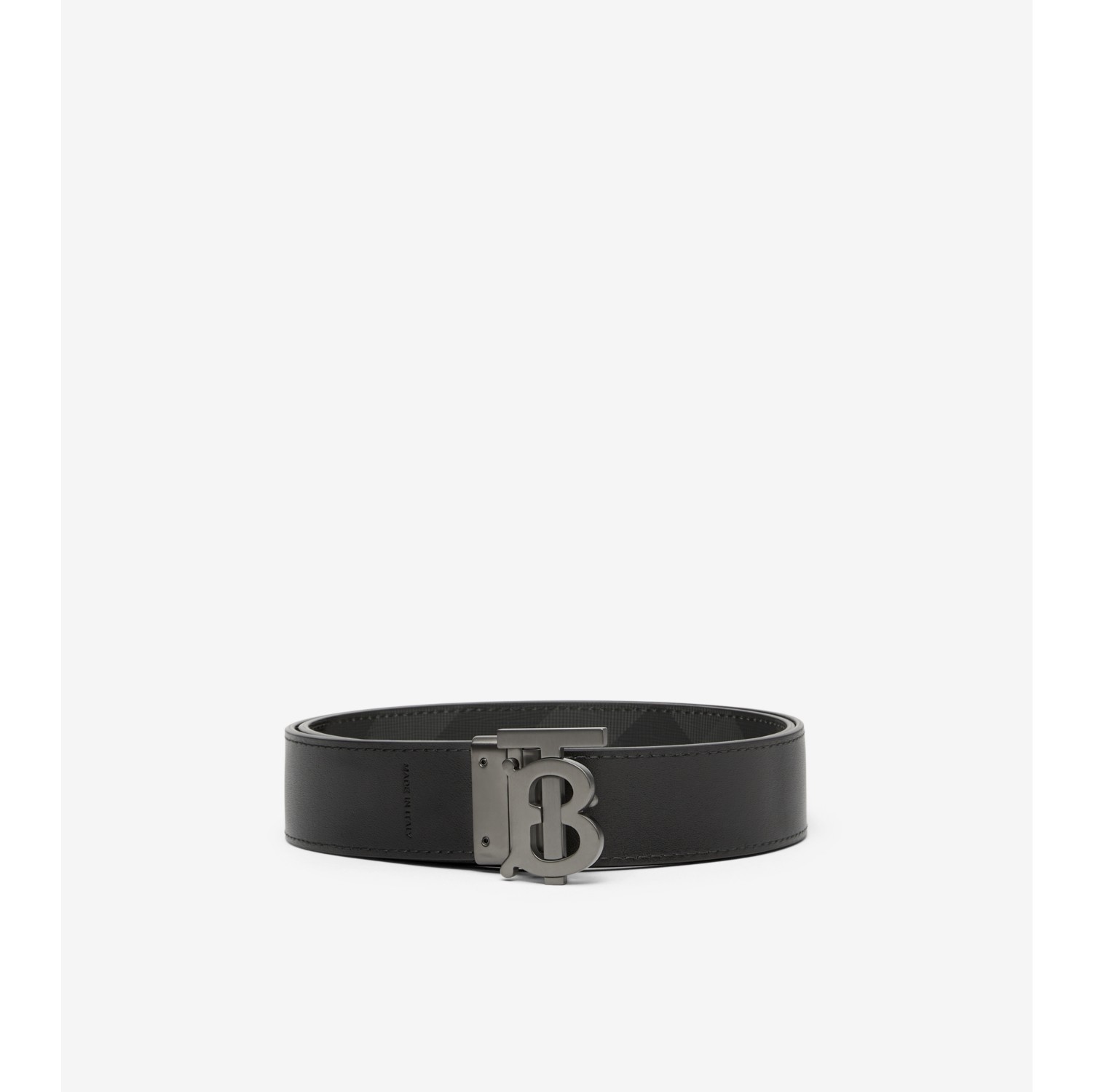 Burberry smoked cheap check belt