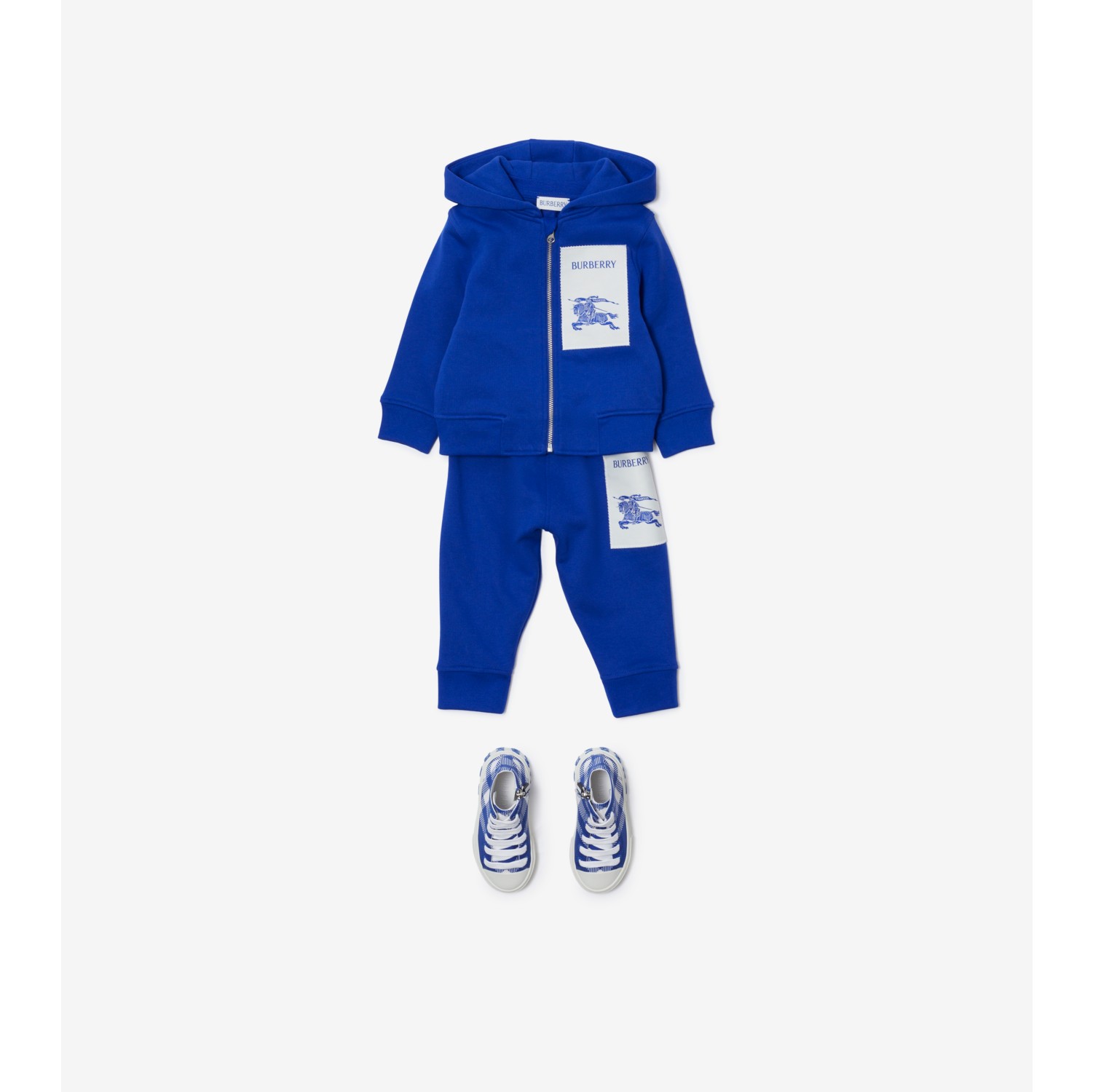 Burberry hoodie kids store blue