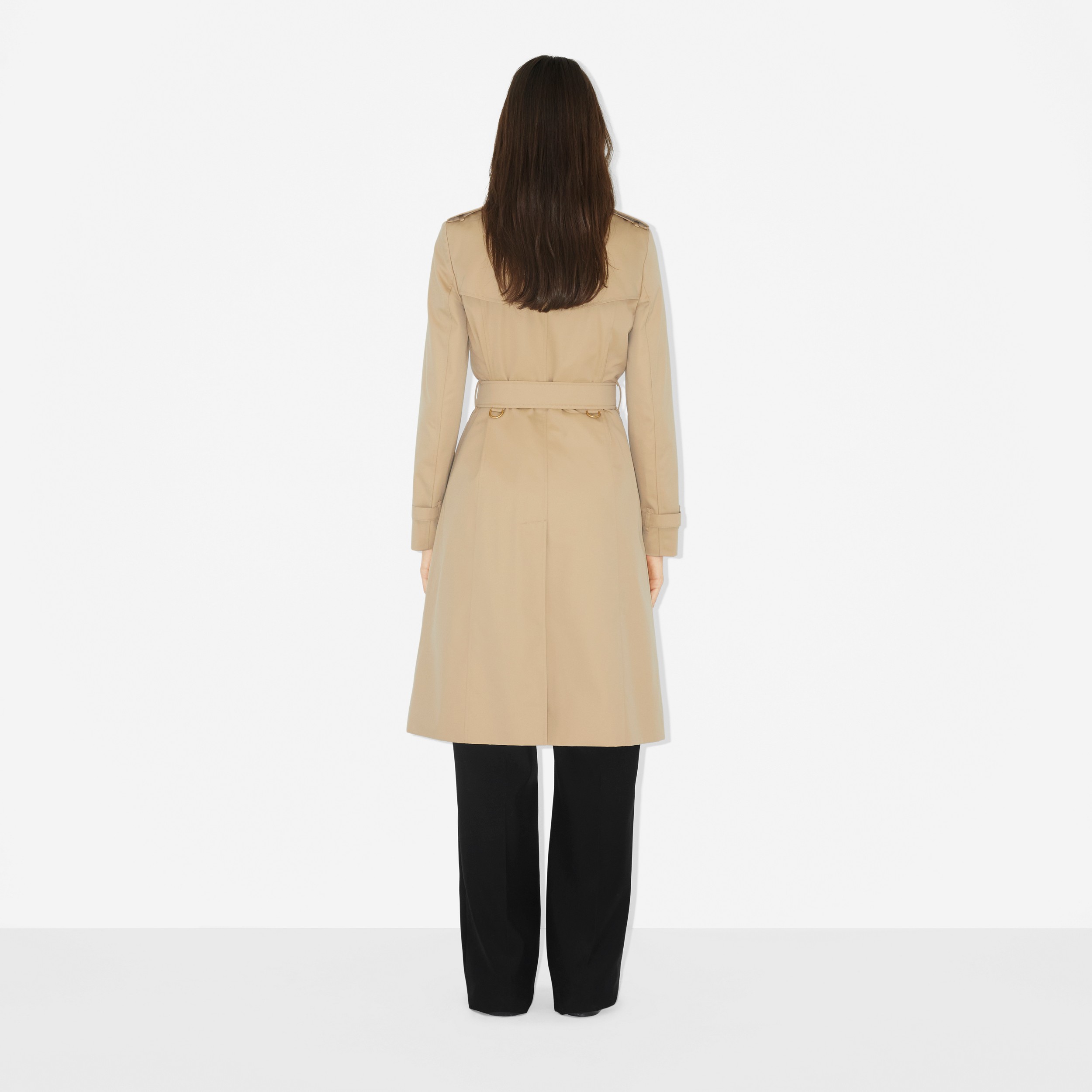 Trench coat Heritage Chelsea largo (Miel) - Mujer | Burberry® oficial - 4
