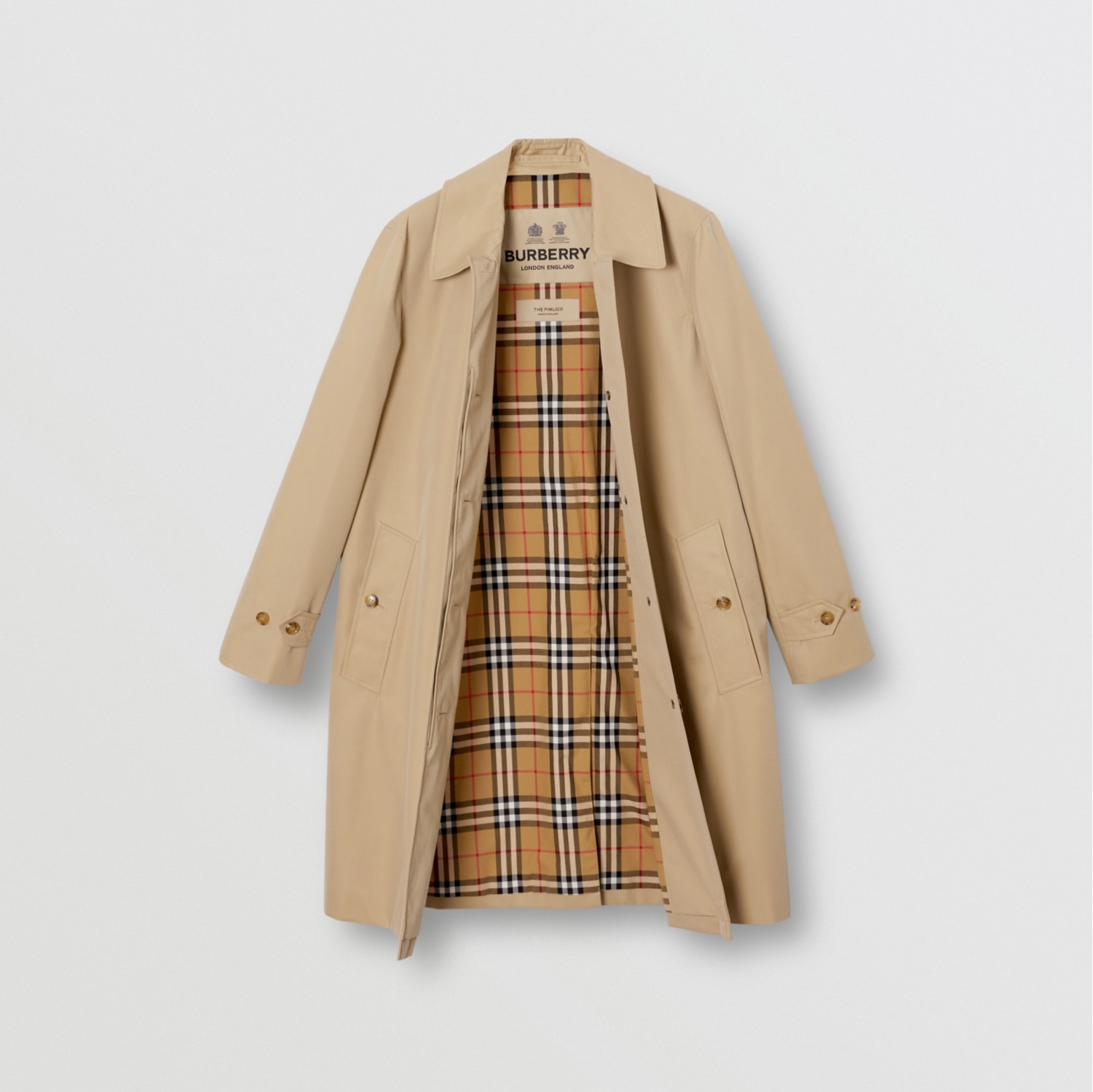 Burberry wool car on sale coat