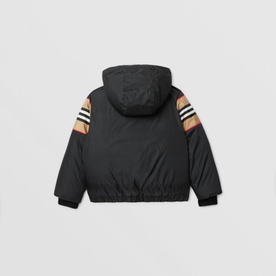 black burberry windbreaker
