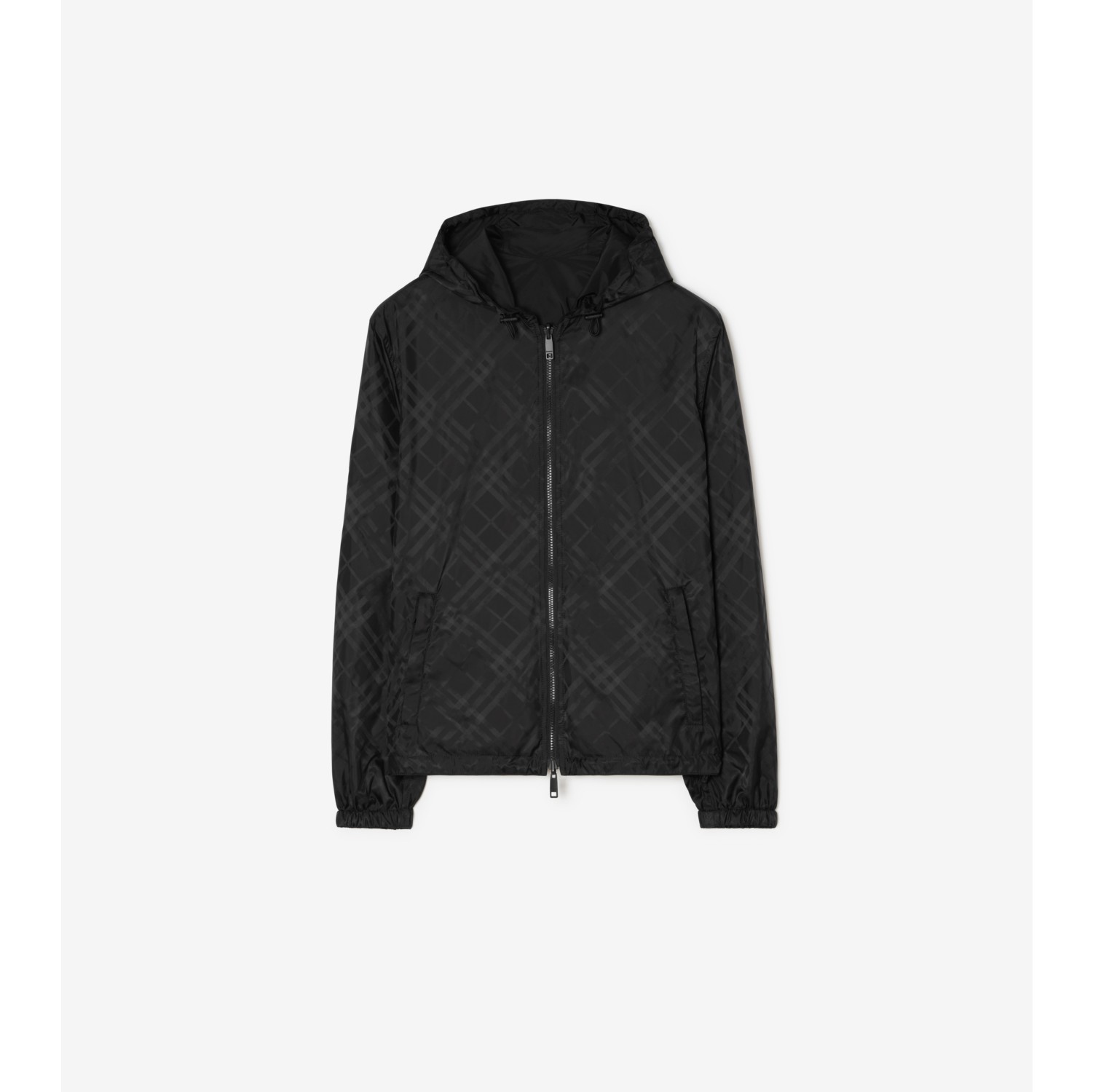 Reversible Check Newport Hooded Jacket