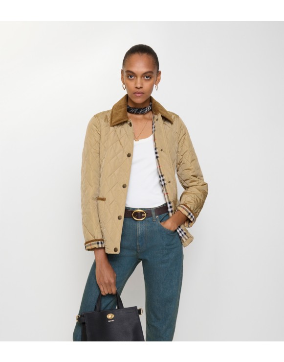 ウィメンズ デザイナー キルティングジャケット | Burberry®