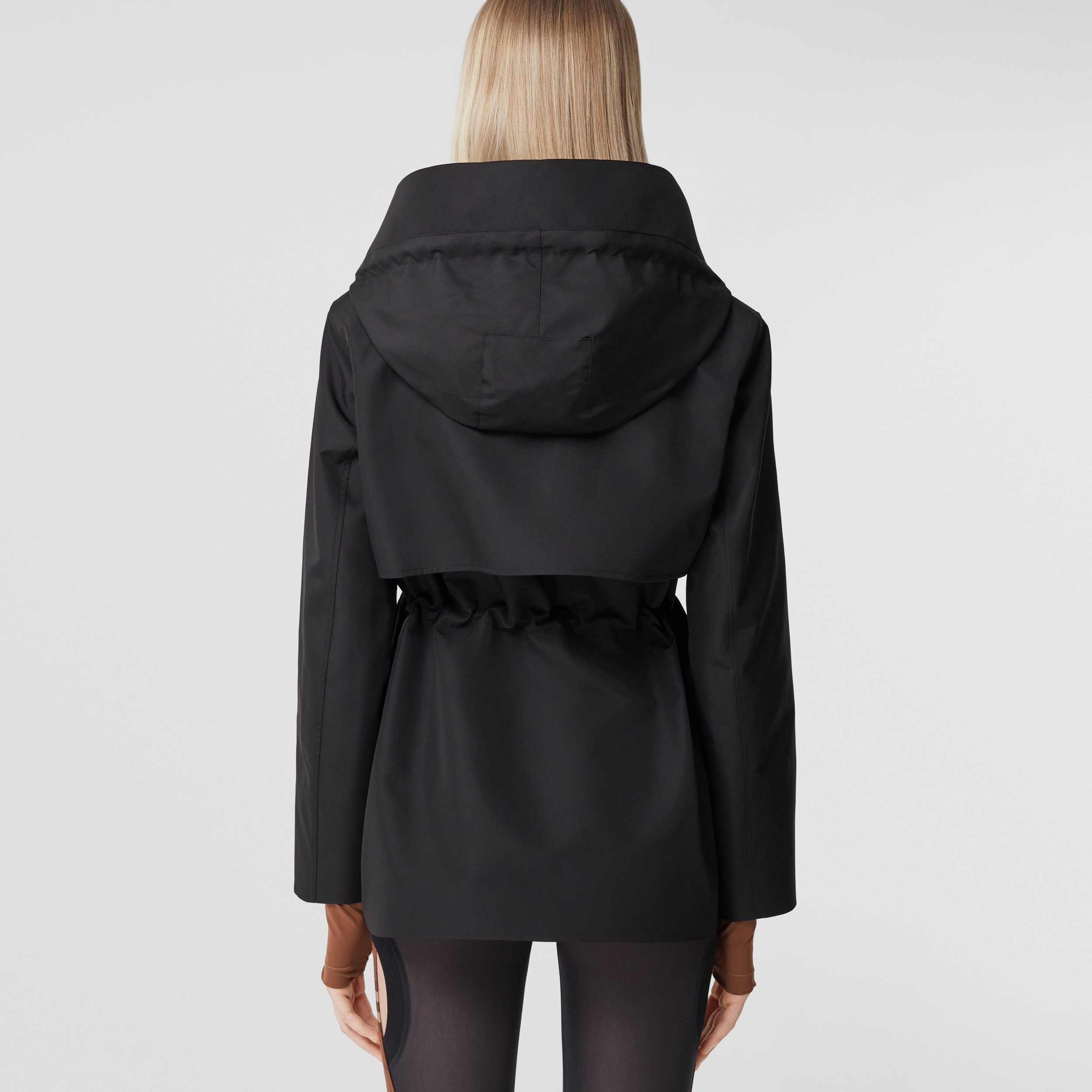 Lightweight Hooded Jacket in Black - Women | Burberry® Official - 3