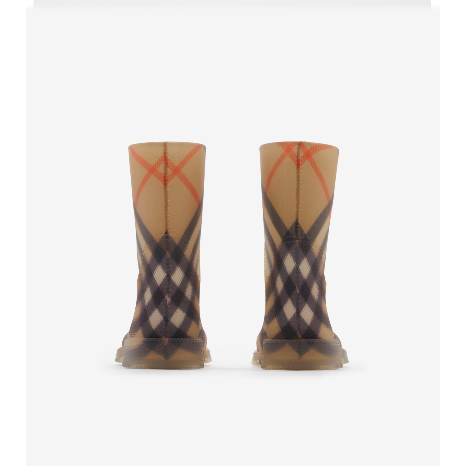 Burberry plastic rain boots best sale