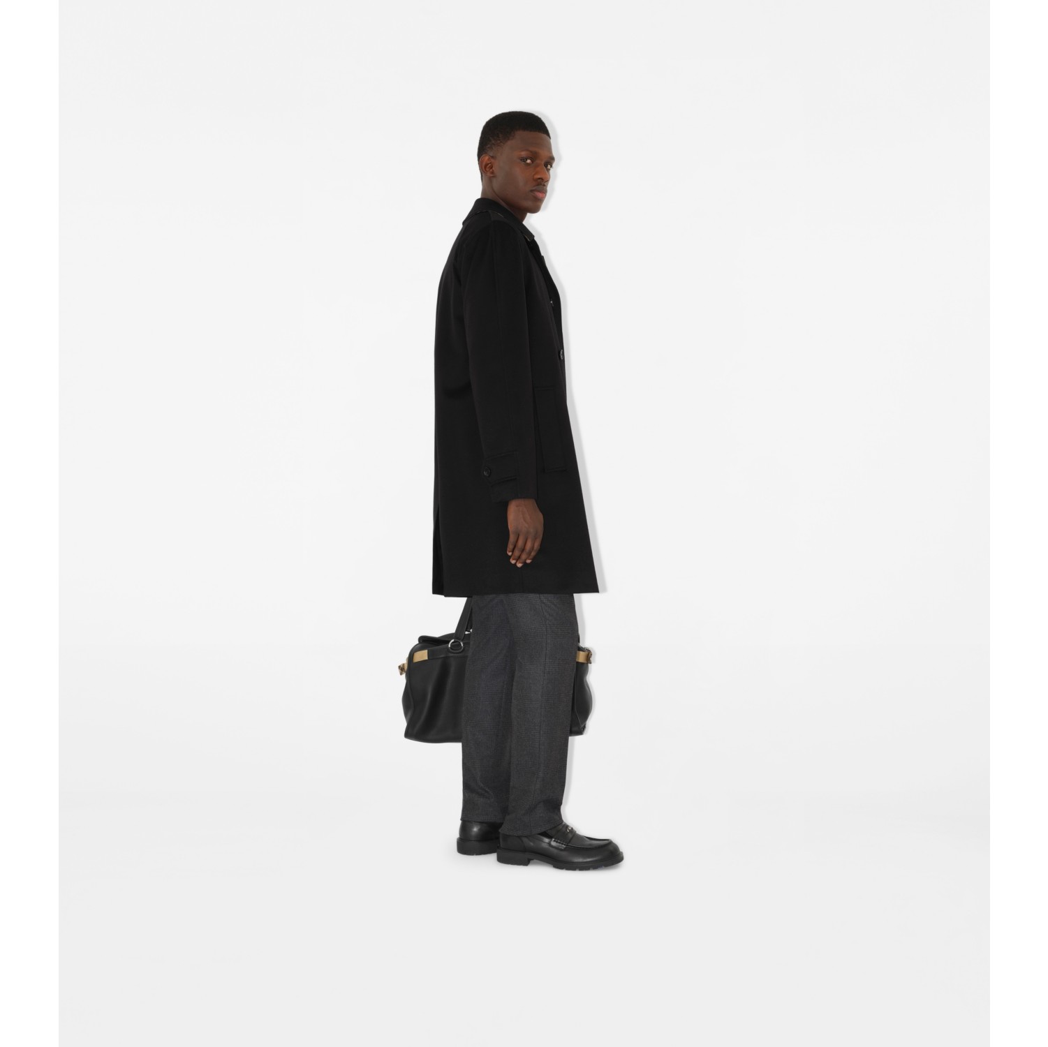 Mid-length Cashmere Car Coat