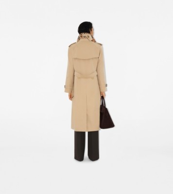 ロング ウォータールー ヘリテージ トレンチコート (ハニー) - ウィメンズ | Burberry®公式サイト