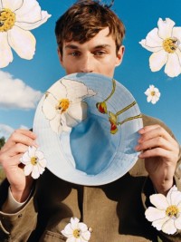 Burberry Highgrove Campaign featuring a model wearing highgrove menswear collection