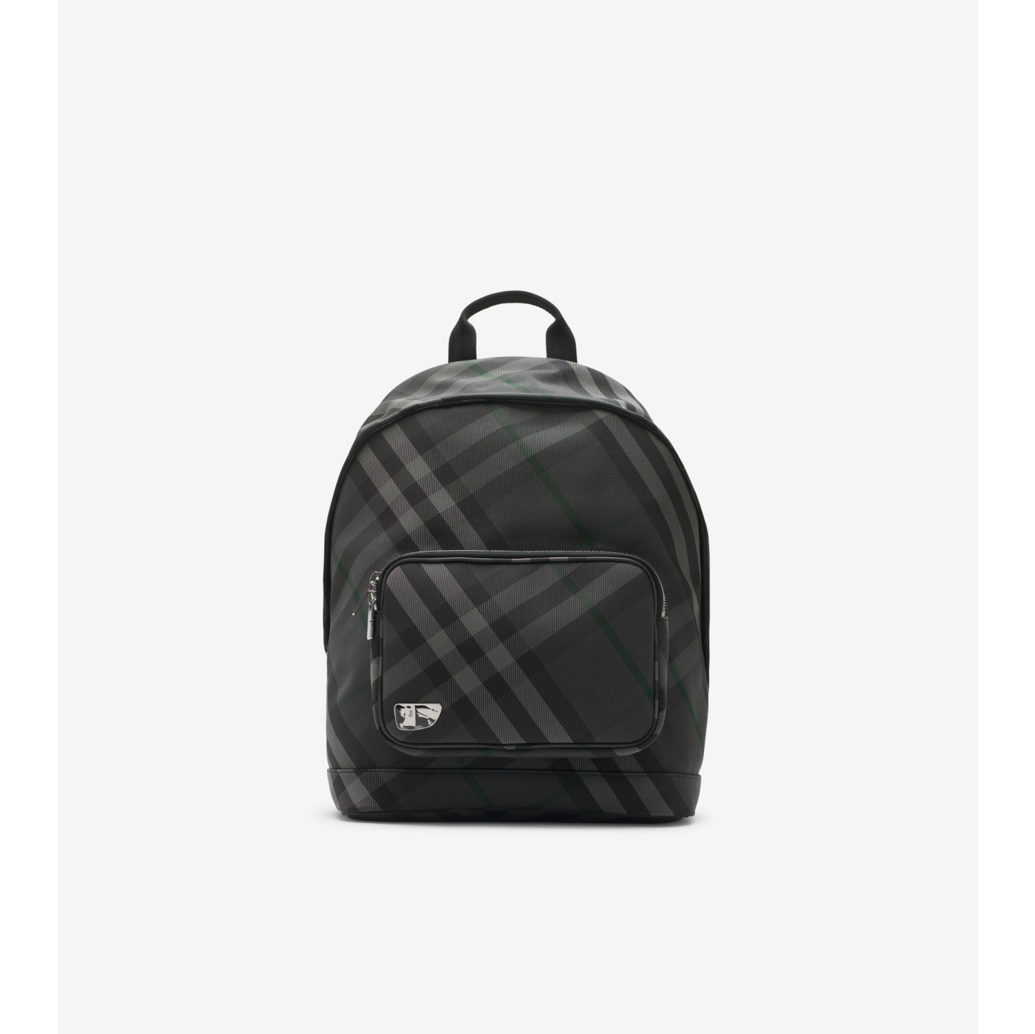 Burberry men's black nylon backpack online