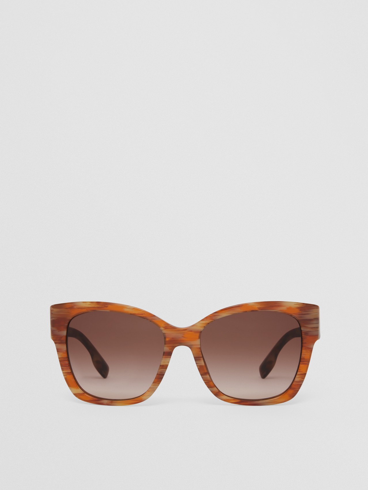Monogram Motif Square Frame Sunglasses in Deer Print
