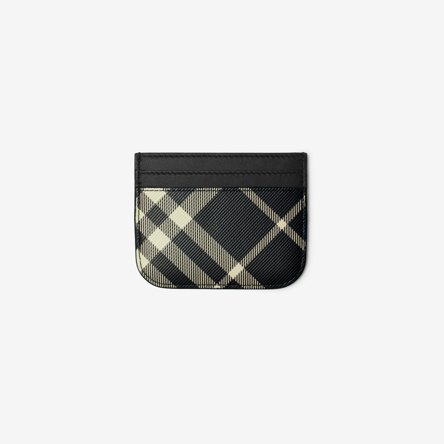 Check Card Case in Black/calico - Women | Burberry® Official Check Card Case in Black/calico - Women | Burberry® Official