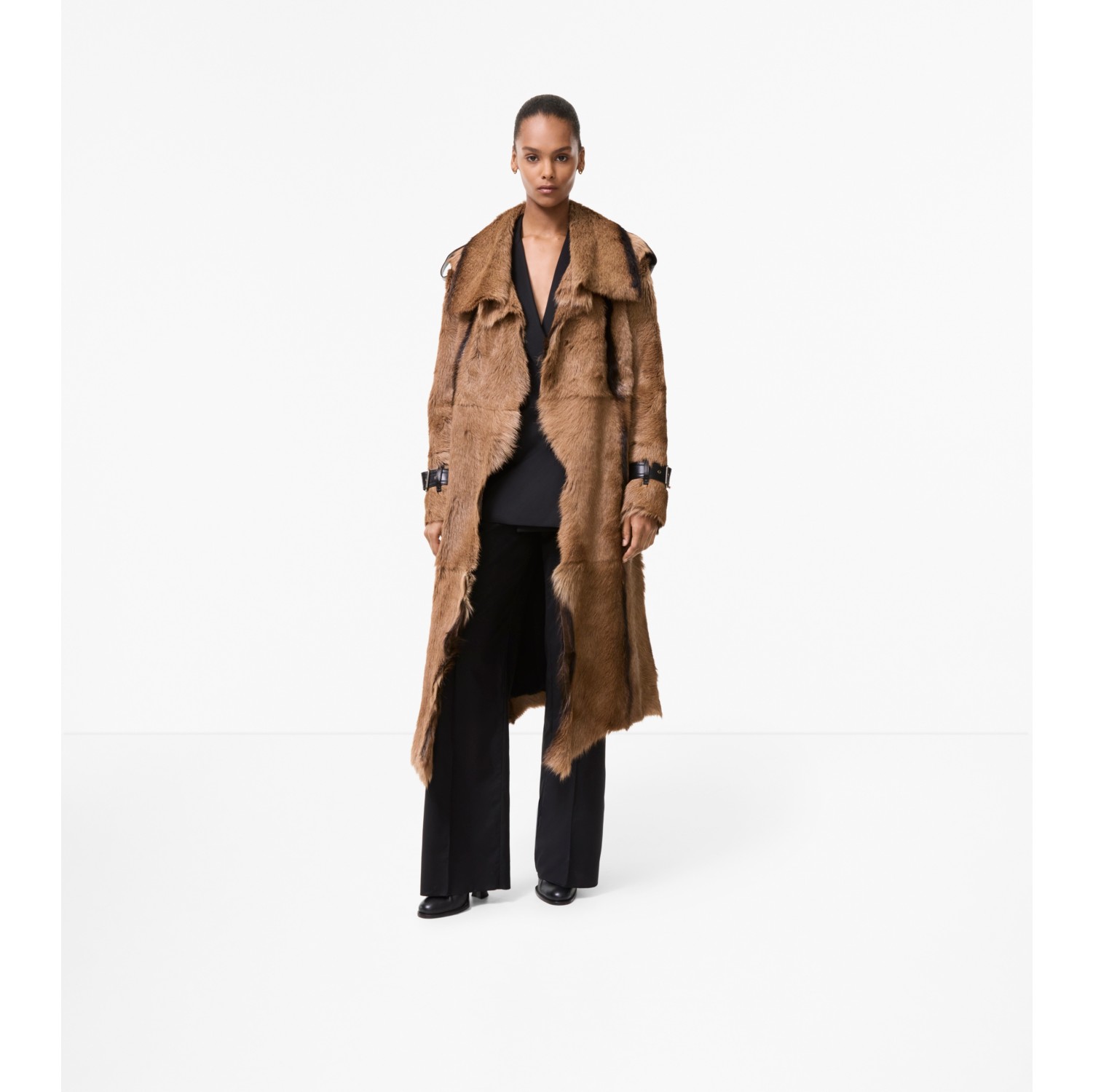 Long Shearling Linley Coat