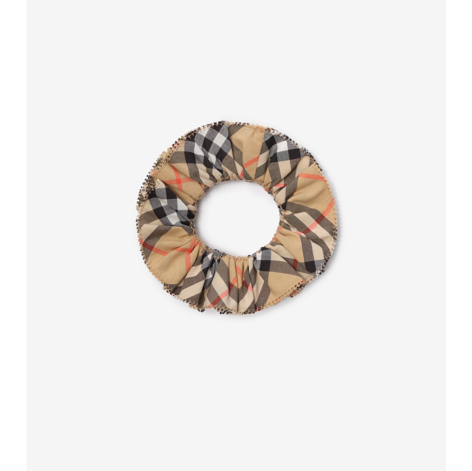 Baumwollscrunchie in Check