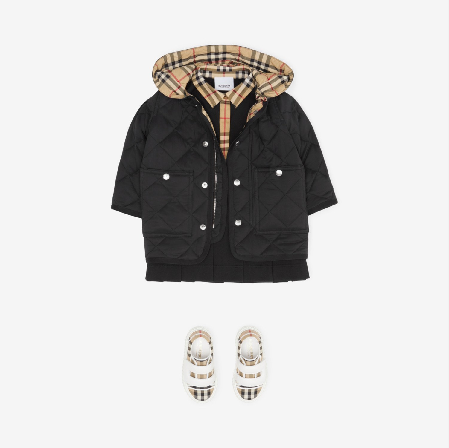 Burberry toddler jacket store sale