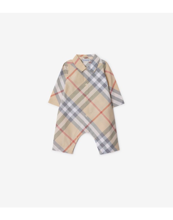 Burberry abbigliamento neonato best sale