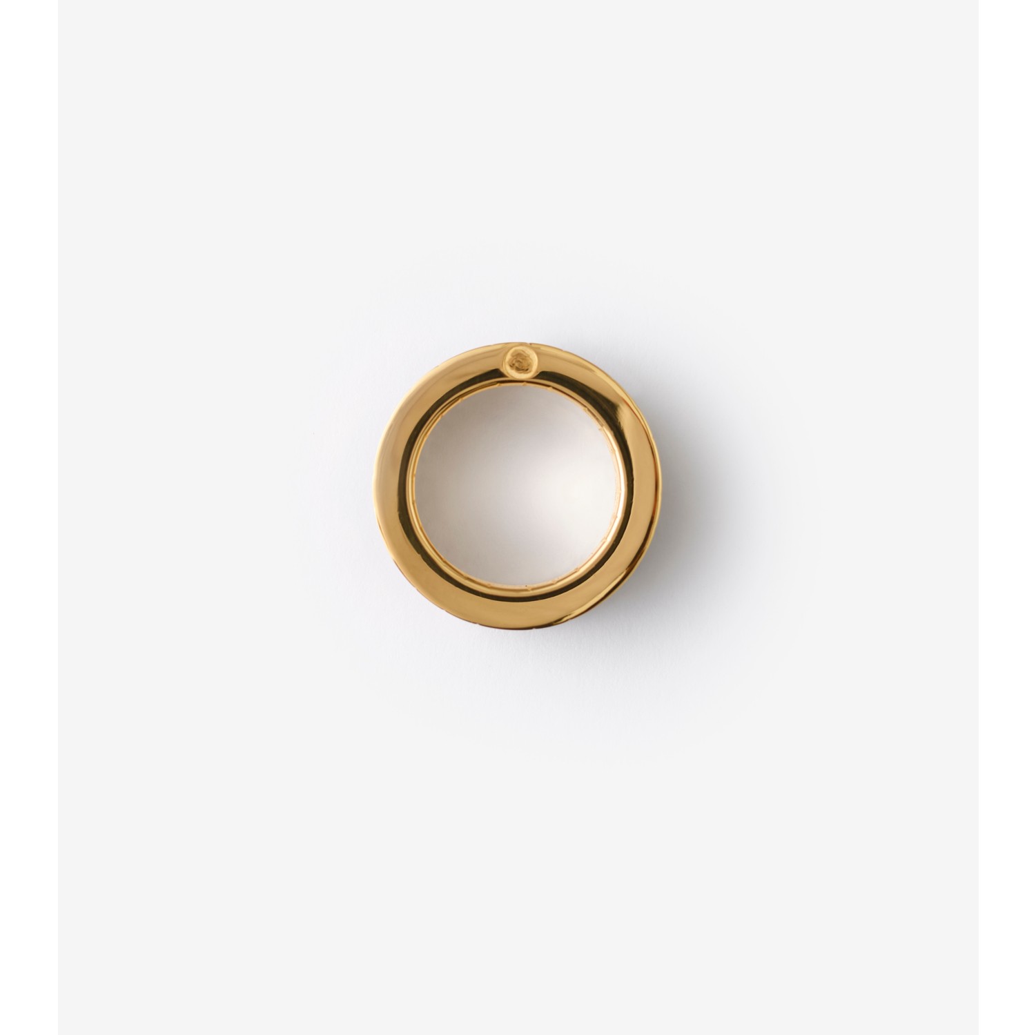 Rose Monogram Ring in Gold Women Burberry Official