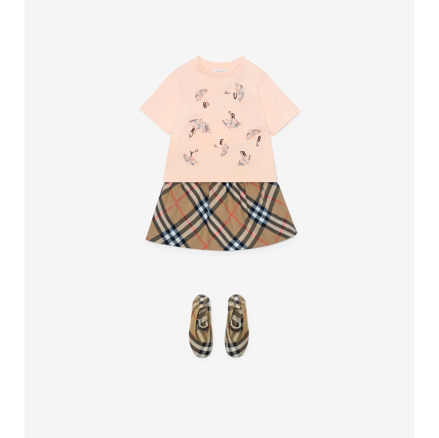 アンブレラ ロゴ コットンTシャツ